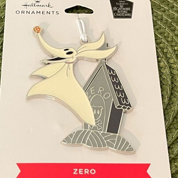 Hallmark Disney Zero Metal Nightmare Before Christmas Ornament NWT - Picture 2 of 3